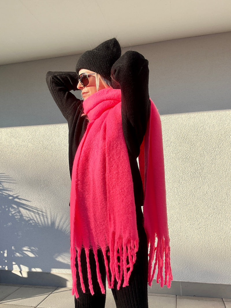 Schal Mr. Big Neon Pink