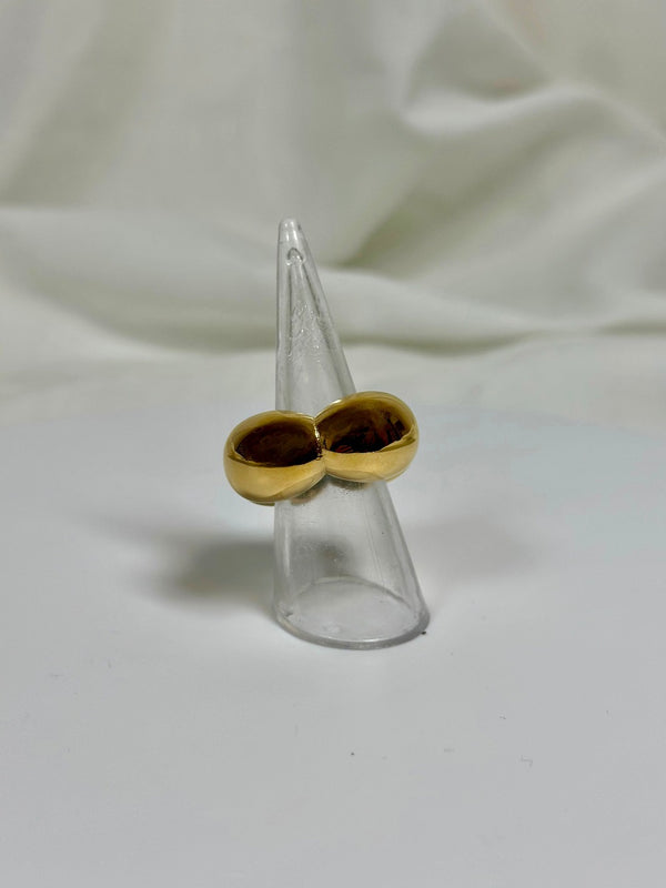 Fingerring Bubble Gold