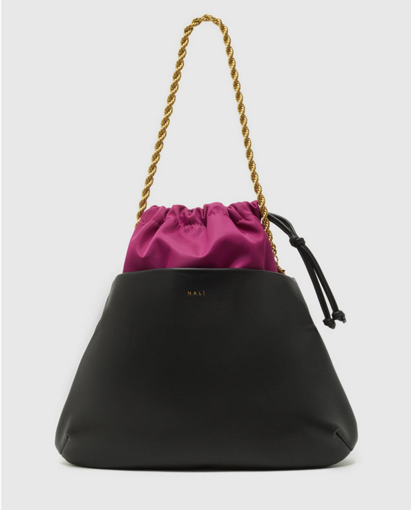 Handtasche Gresia Schwarz und Lila