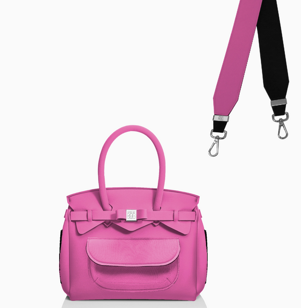 Handtasche NeoWave Rosa mit Strap