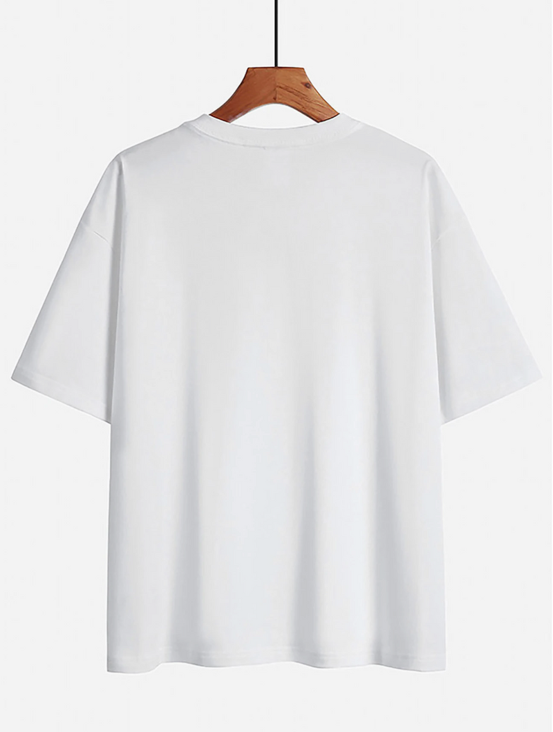 Chemisier oversize blanc