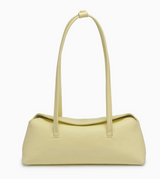 Handtasche Hellgelb mit Magnetverschluss