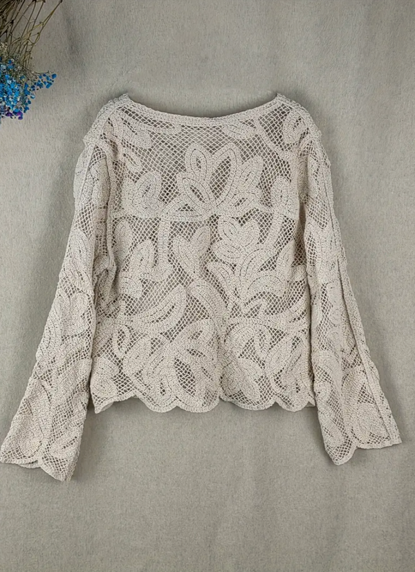 Strickjacke BOHO gehäkelt