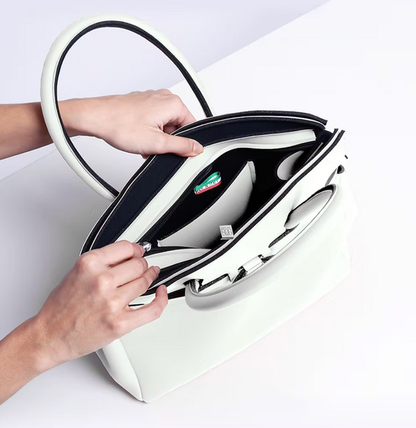 Neowave Tasche aus Neopren – in Reinweiss