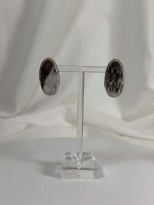 Ohrringe Basket Silber