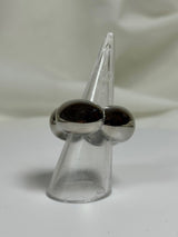 Fingerring Bubble Silber