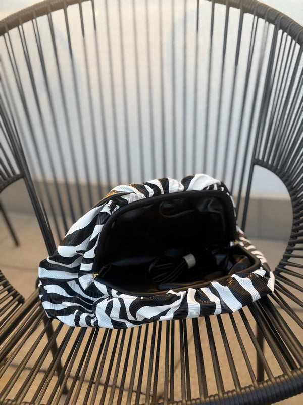 Clutch Kunstleder Animalprint