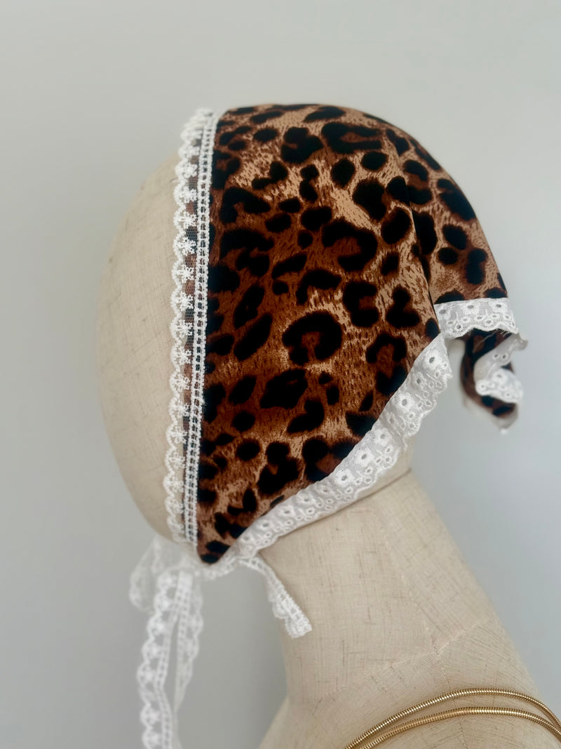 Tuch Dreieck Leopard