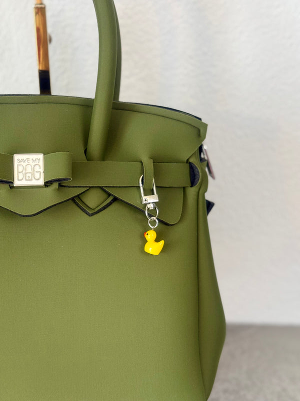 Taschenanhänger Quietsche Ente
