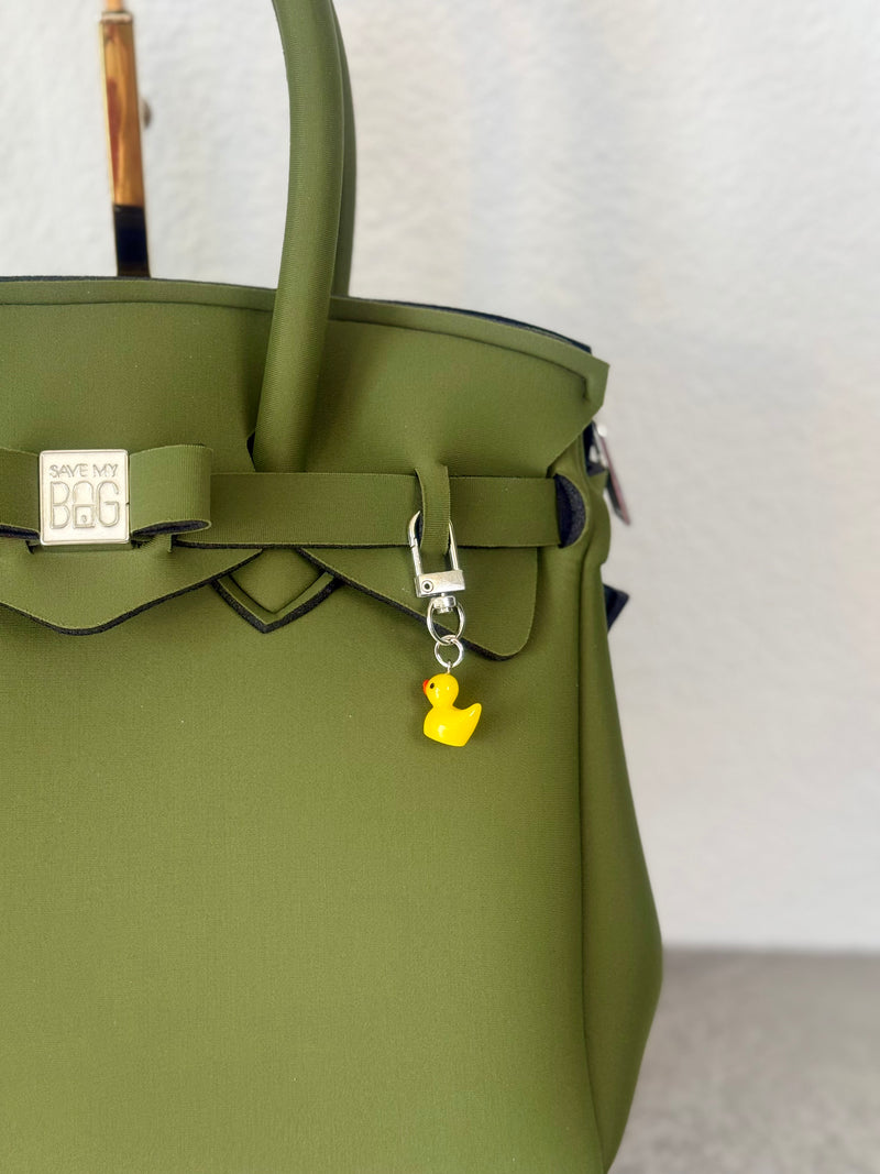 Taschenanhänger Quietsche Ente
