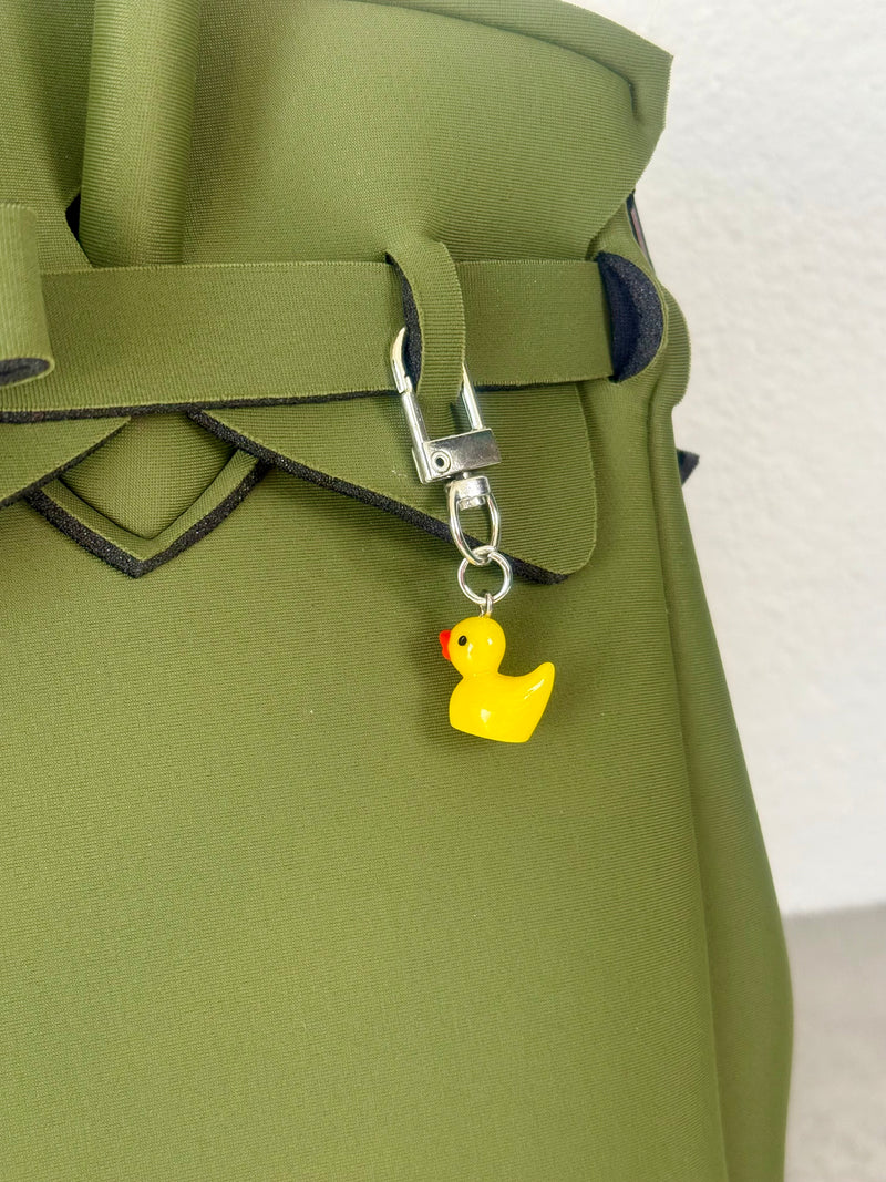 Taschenanhänger Quietsche Ente