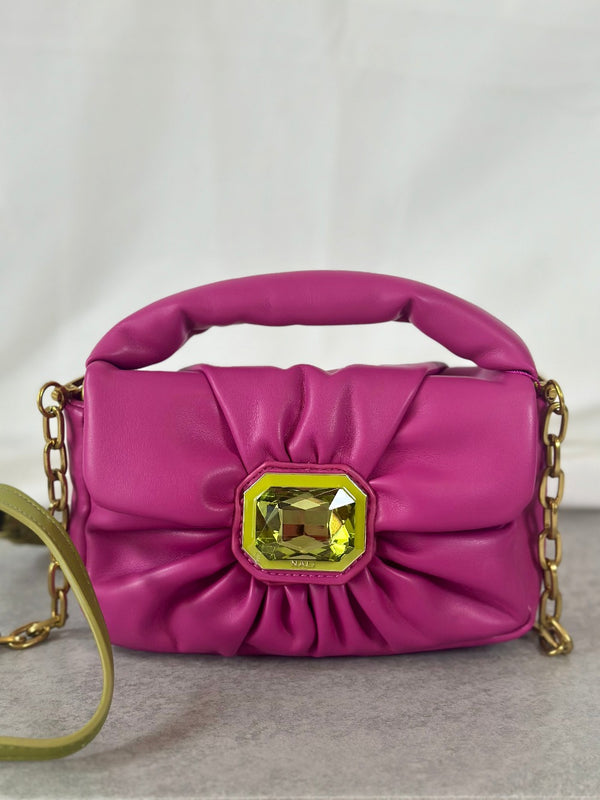 Handtasche Milu veganes Leder, Pink