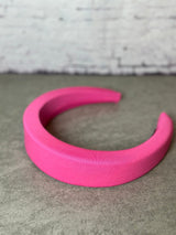 Headband padded pink