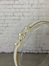 Hairband with 3 large pearls