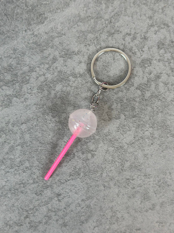 Taschenanhänger Lolli Rosa