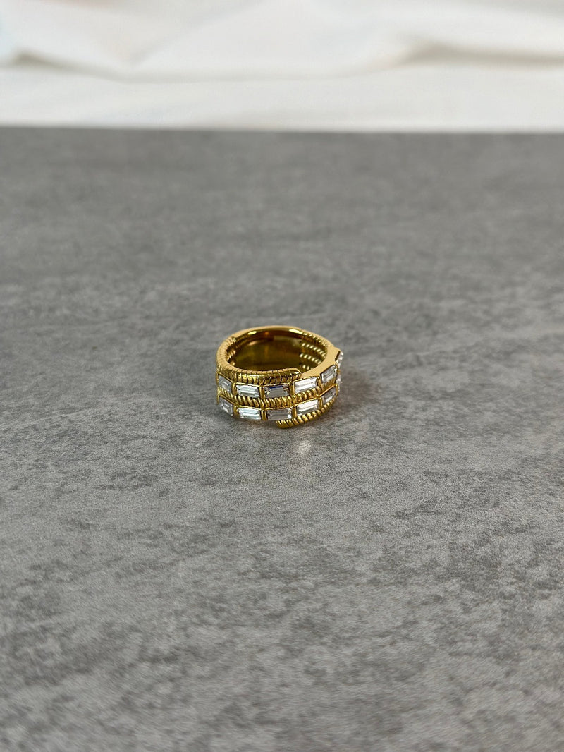 Fingerring Lala mit Glitzersteinchen