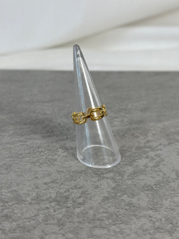 Fingerring  Kette einfach