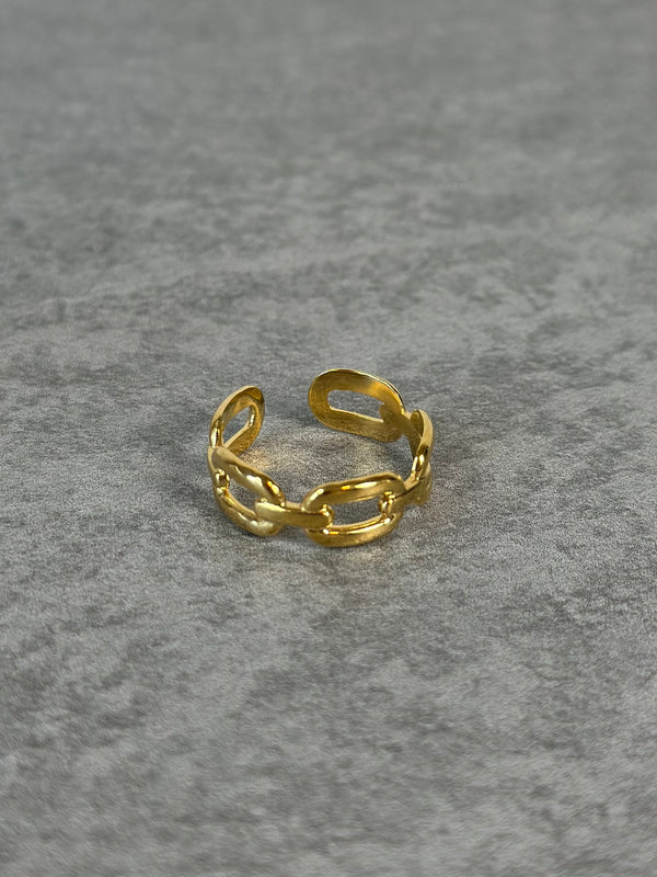 Fingerring  Kette einfach