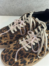 Schuh Accessoires Maschen rosa transparent