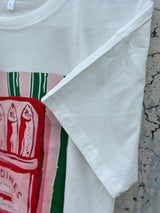 T-Shirt Sardines Pink Grün