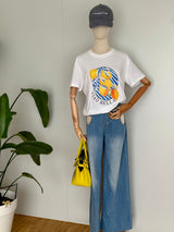 Chemisier oversize blanc