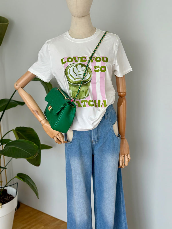 T-Shirt Love you Matcha