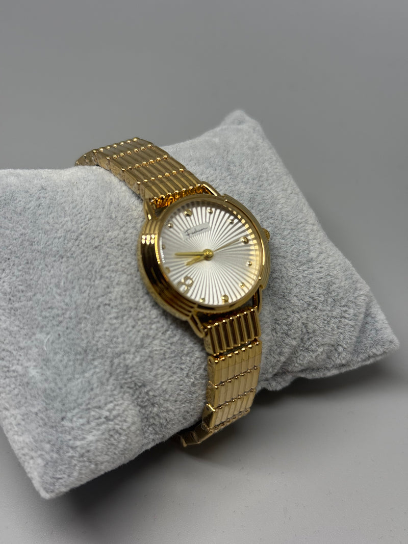Uhr rund Retro Stil