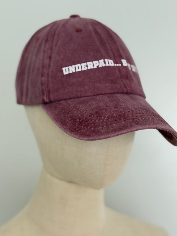 Cap Underpaid..but styled