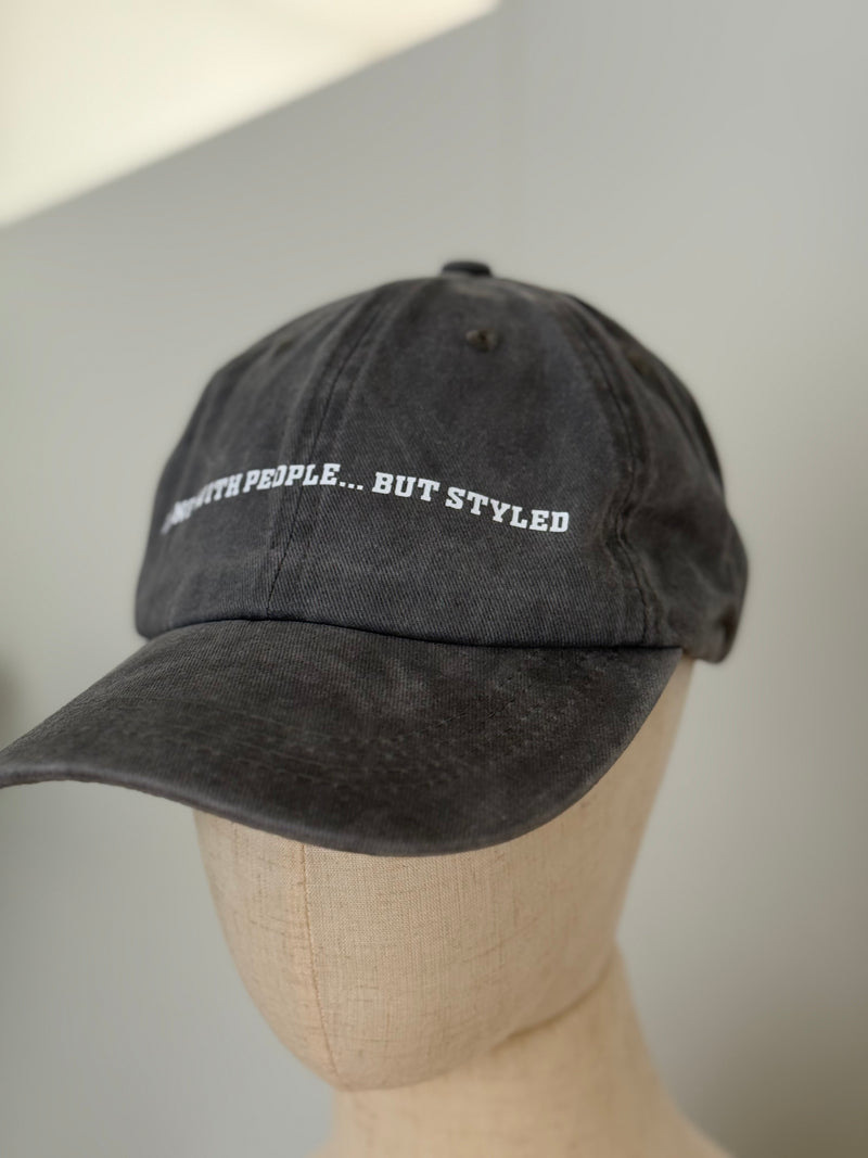 Cap Done with People ... but styled