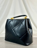 Blake handle bag black, vegan leather