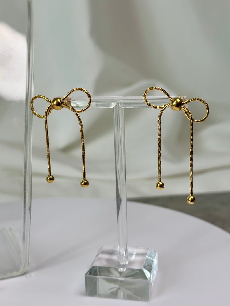 Schmuckset Schleifen, Ohrringe und Halskette