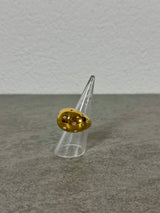 Fingerring  Bubble mit bunten Steinen