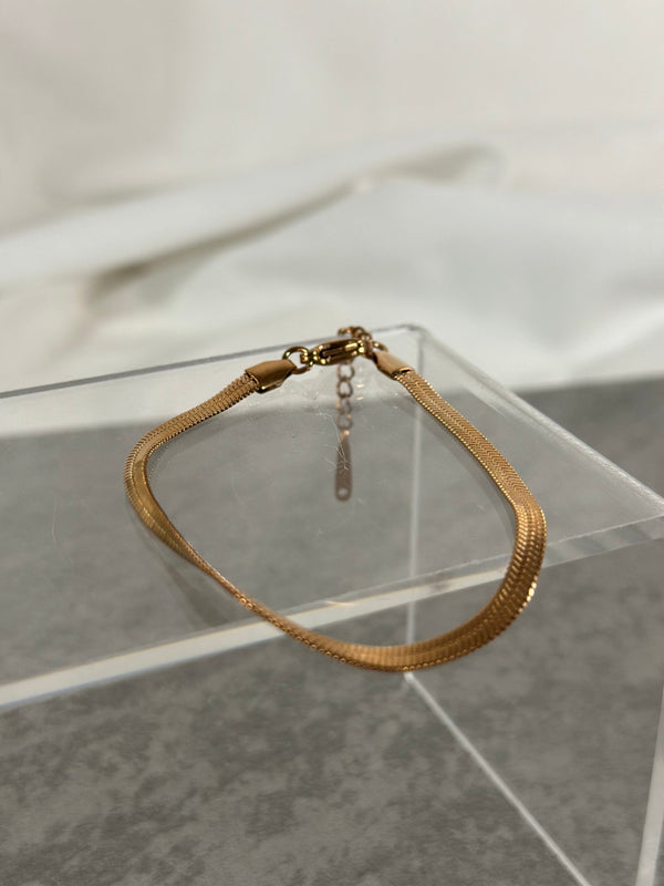 Armketteli Roségold Snakechain