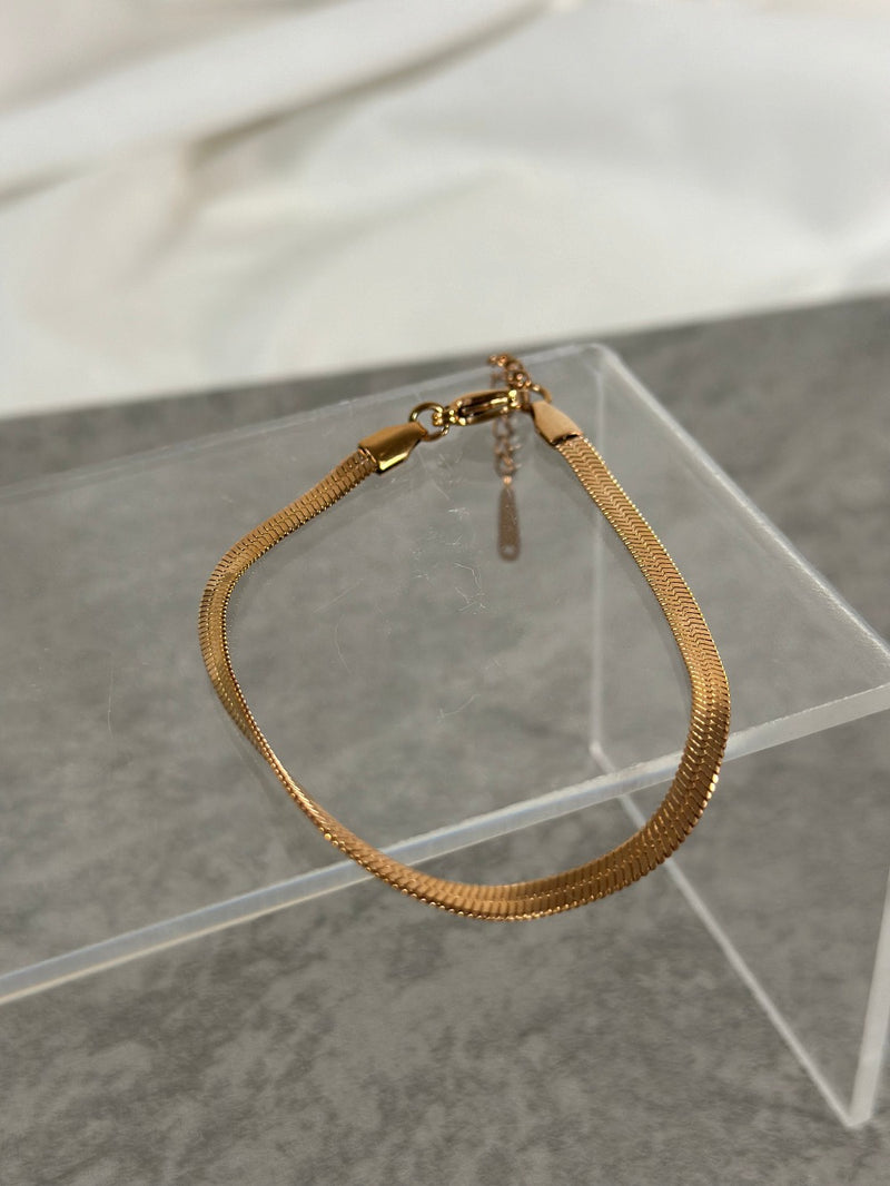 Armketteli Roségold Snakechain