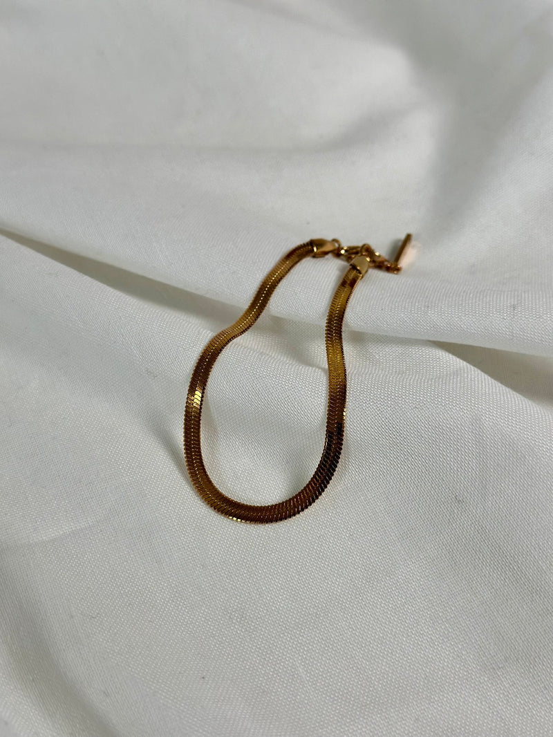 Armketteli Roségold Snakechain
