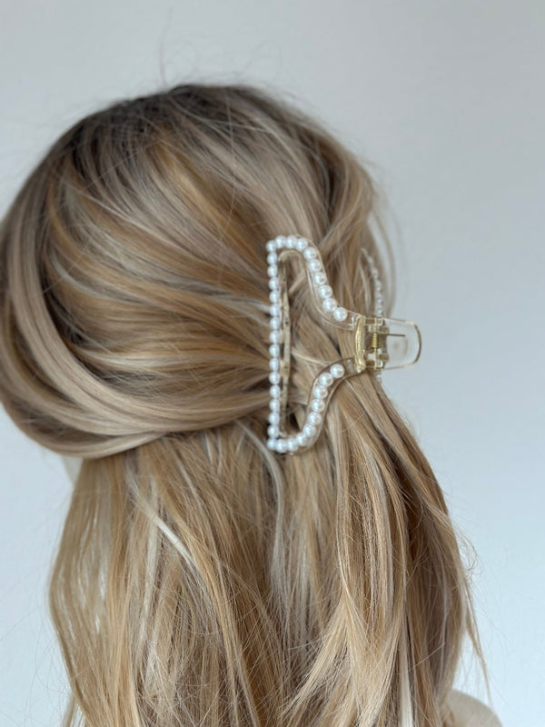 Haarspange maxi Pearls