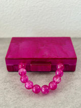 Clutch Pink mit Kugelgriff