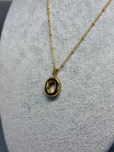 Collier Snakechain simple, doré