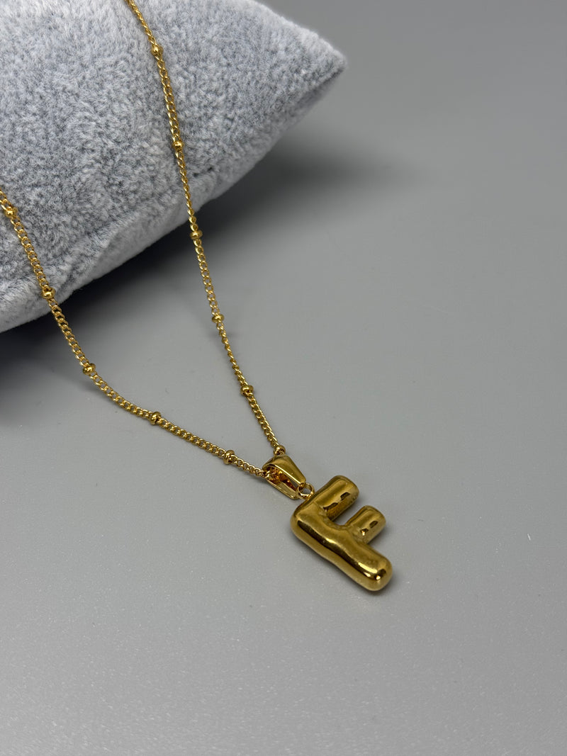 Collier Snakechain simple, doré