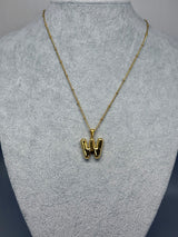 Necklace Snakechain simple, gold-colored