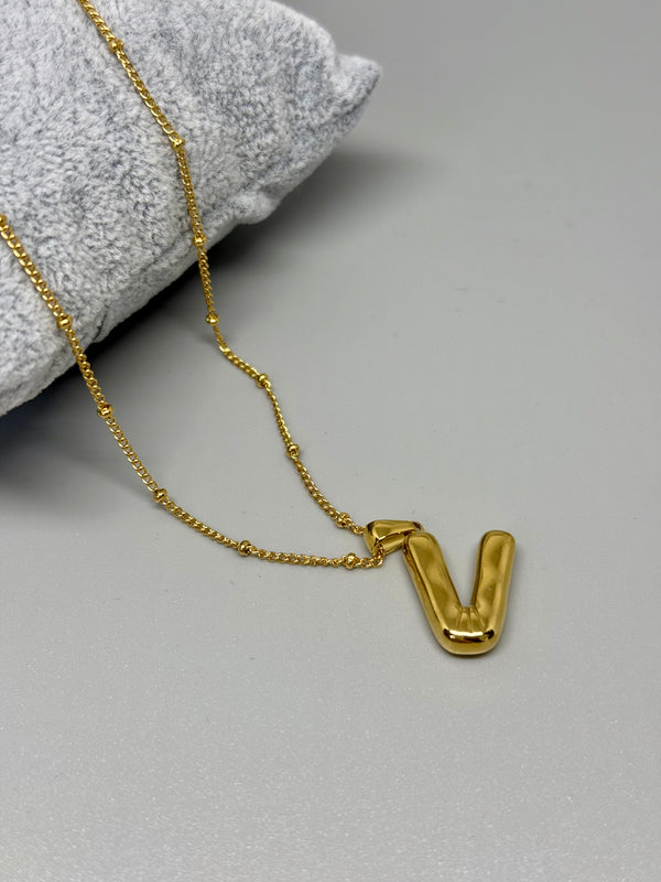 Necklace Snakechain simple, gold-colored