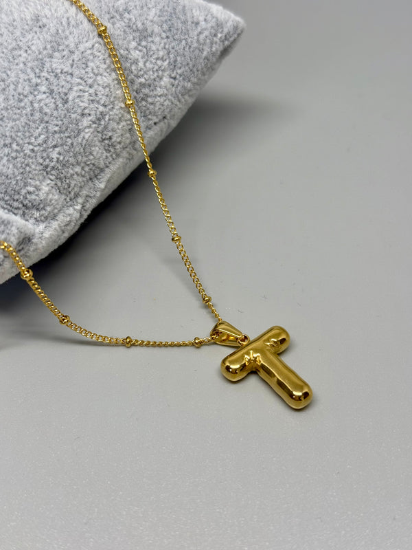 Necklace Snakechain simple, gold-colored