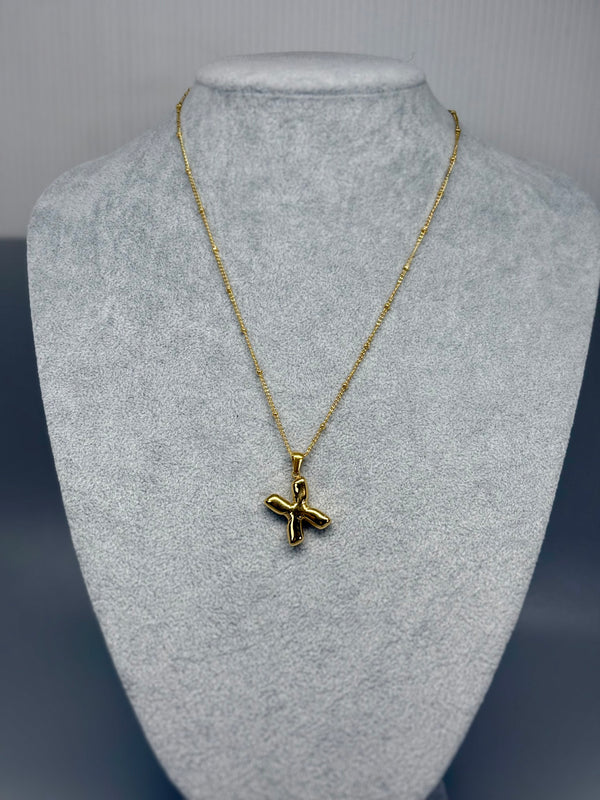 Necklace Snakechain simple, gold-colored