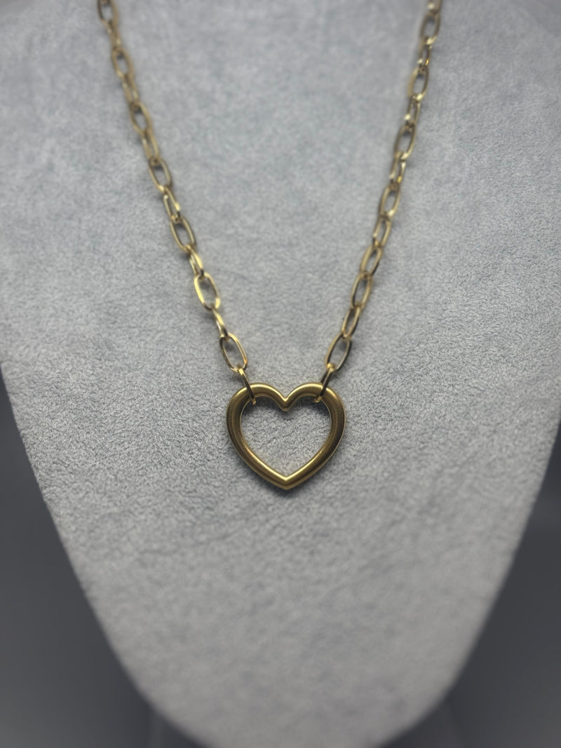 Collier Snakechain simple, doré