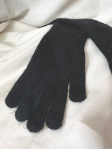 Fingerhandschuhe Schwarz