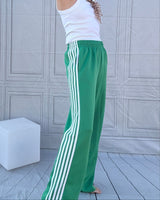 Wide trousers white