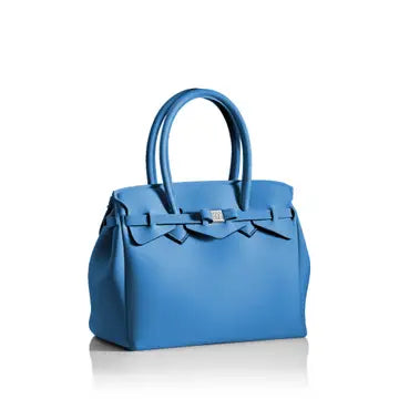 Neowave Tasche aus Neopren – in Azurblau