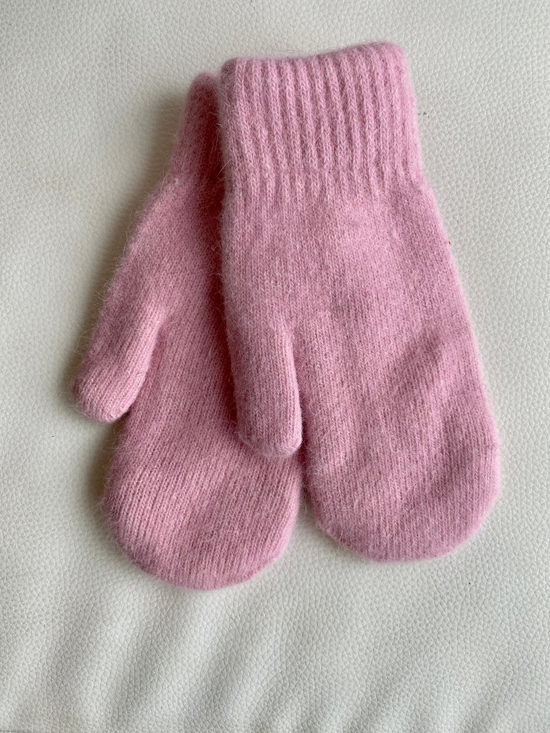Handschuhe Fäustlinge Rosa
