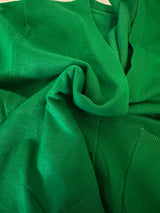 Cardigan crop green
